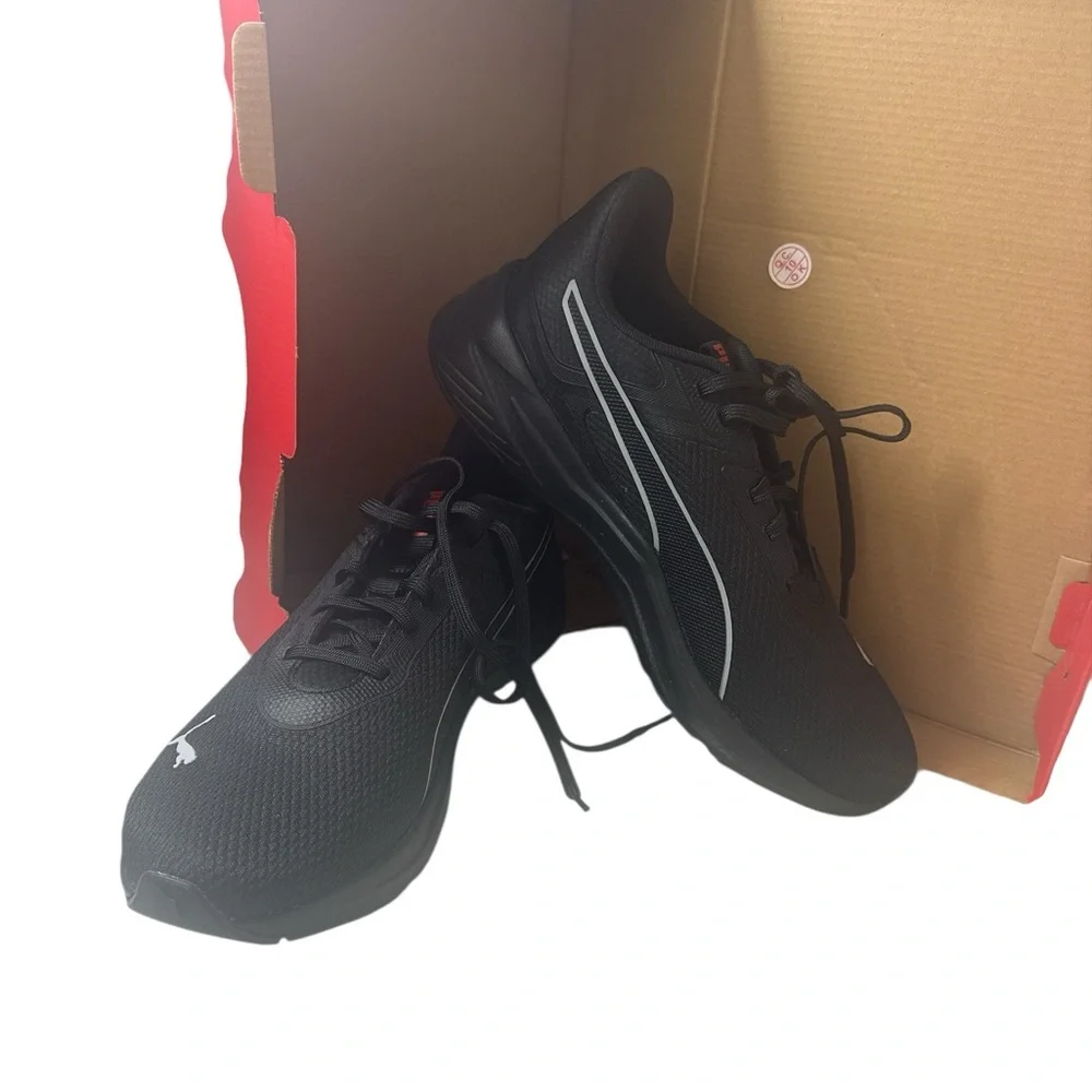 Puma Disperse Men’s Running Sneakers Black Size 10 Basketball Athletic Shoes